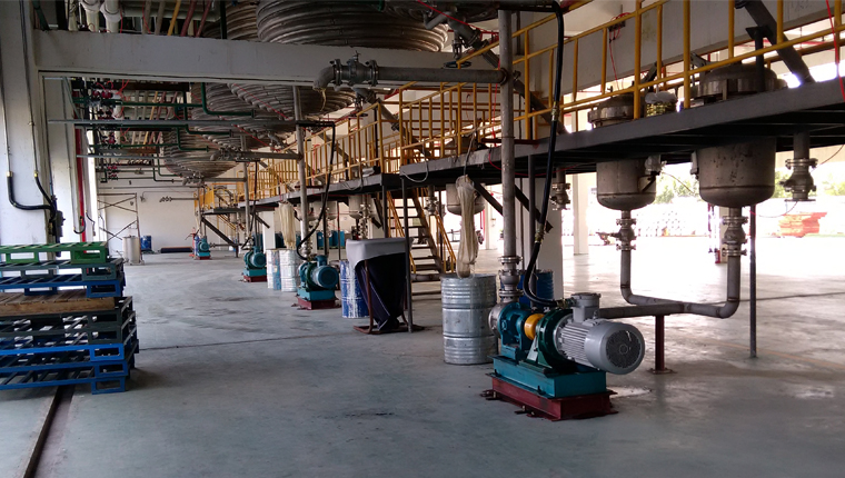 NYP不銹鋼高粘度泵用戶現(xiàn)場