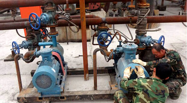 RCB保溫齒輪泵用戶案例 RCB保溫齒輪泵用戶案例